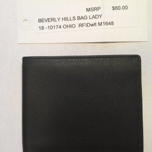 MENS SOFT GENUINE WALLET - OHIO #1648 - $49.00